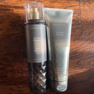 Bath and Body Works Sweater Weather Set NWT